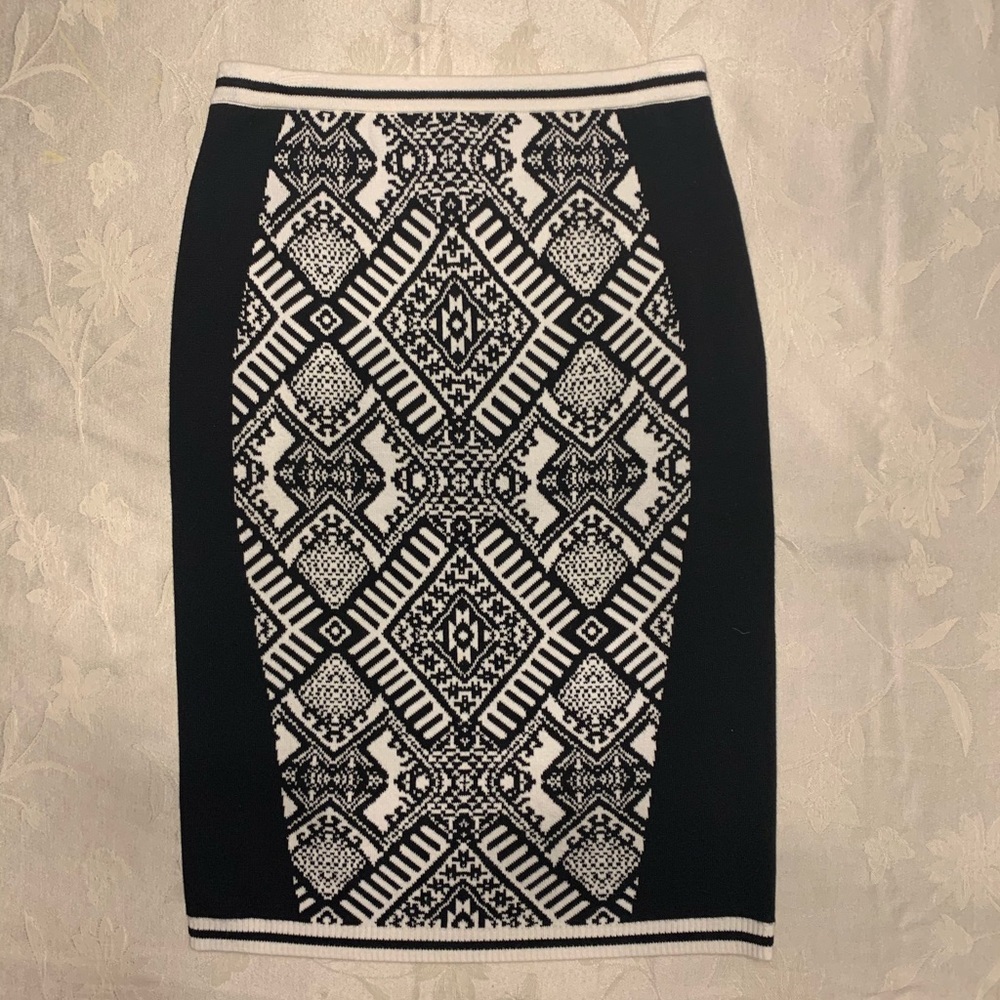 Nicole Miller Knit Pencil Skirt